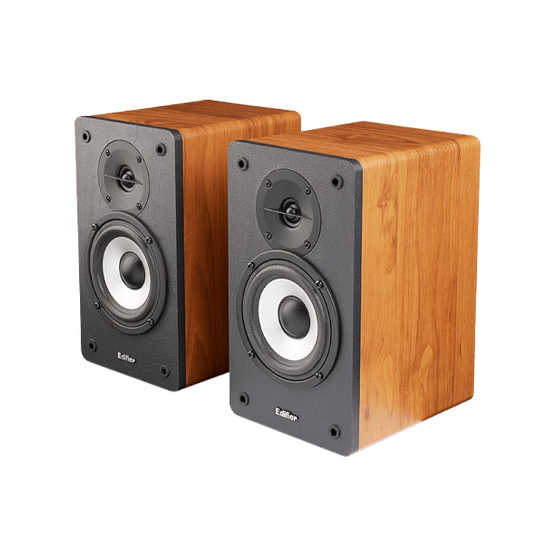 EDIFIER reproduktory R1280T, Aktivní, 42W, WiiM Mini Smart Wi-Fi Audio Streamer, hnědá1 