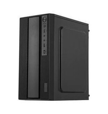 EUROCASE skříň MC MF-300B,  Micro Tower,  2x USB 3.0,  2x audio,  bez zdroje0 
