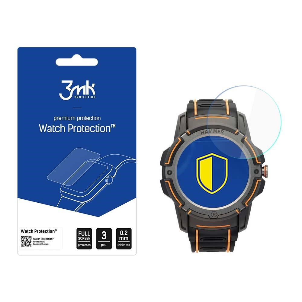 3mk hybridní sklo Watch Protection FlexibleGlass pro Hammer Watch Plus (3ks)0 