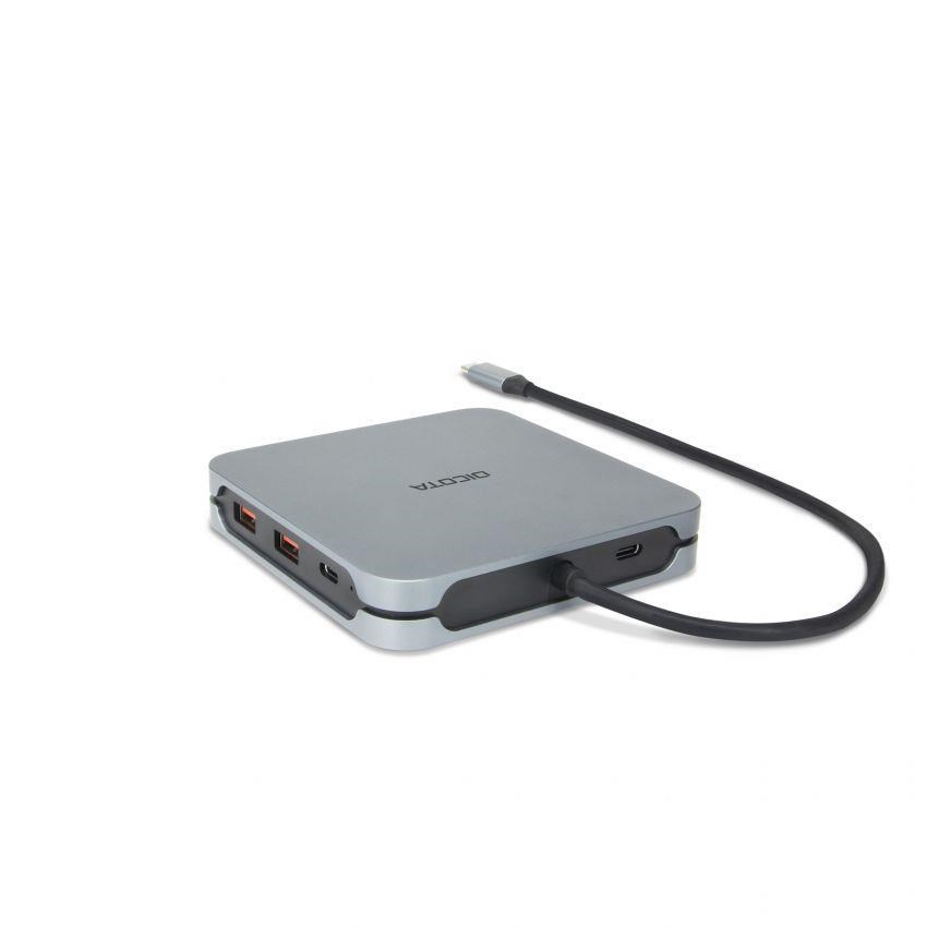 DICOTA USB-C 10-in-1 Docking Station 8K HDMI PD 100W4 