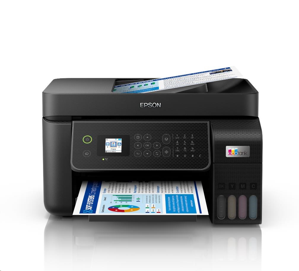 EPSON tiskárna ink EcoTank L5310,  5760x1440dpi,  A4,  33ppm,  Wi-Fi,  USB,  Ethernet,  ADF,  fax,  sken6 