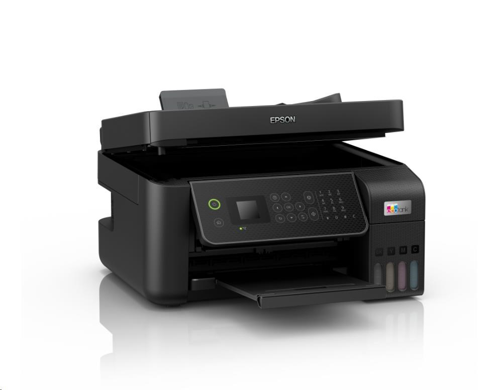 EPSON tiskárna ink EcoTank L5310,  5760x1440dpi,  A4,  33ppm,  Wi-Fi,  USB,  Ethernet,  ADF,  fax,  sken2 