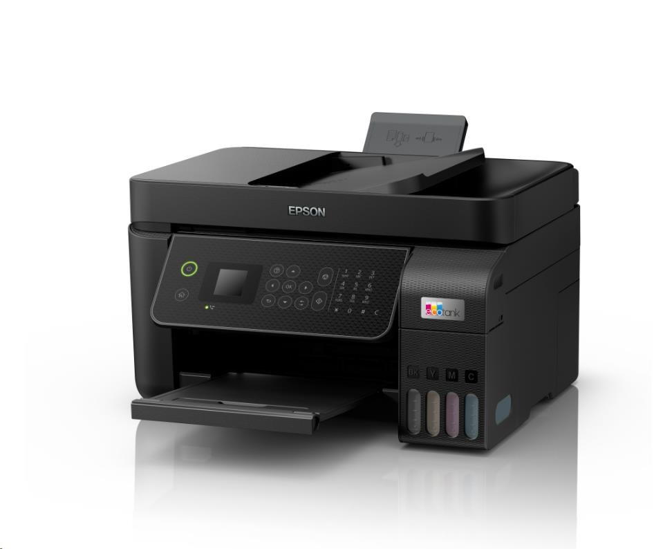 EPSON tiskárna ink EcoTank L5310,  5760x1440dpi,  A4,  33ppm,  Wi-Fi,  USB,  Ethernet,  ADF,  fax,  sken1 