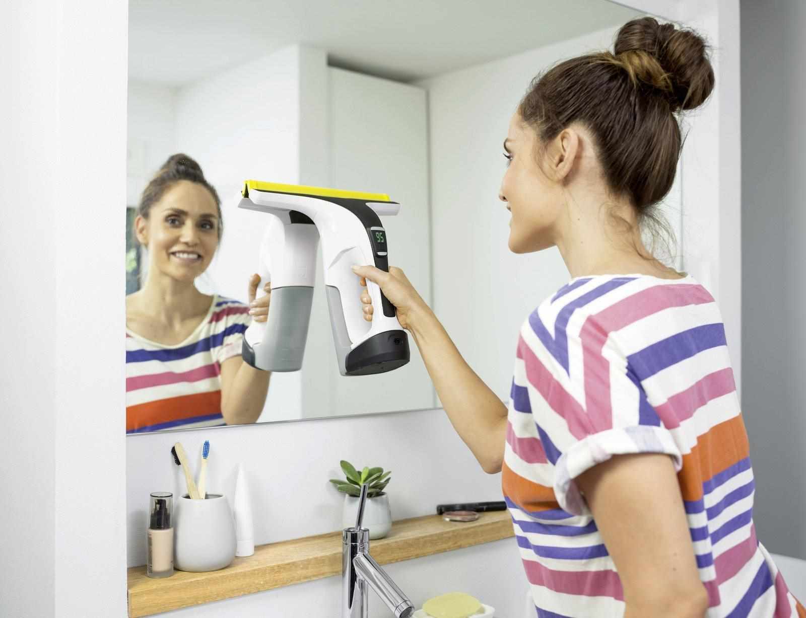 Karcher WV 6 Plus okenní vysavač,  až 100 min na jedno nabití,  150 ml nádoba,  pracovní šířka 280 mm3 