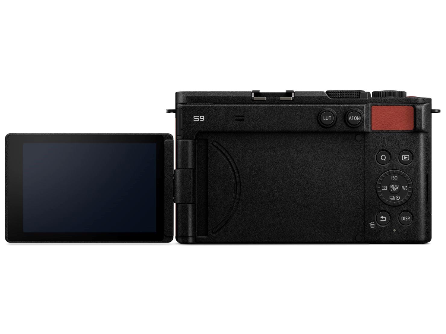 Panasonic Lumix DC-S9 tělo - karmínově červená2 