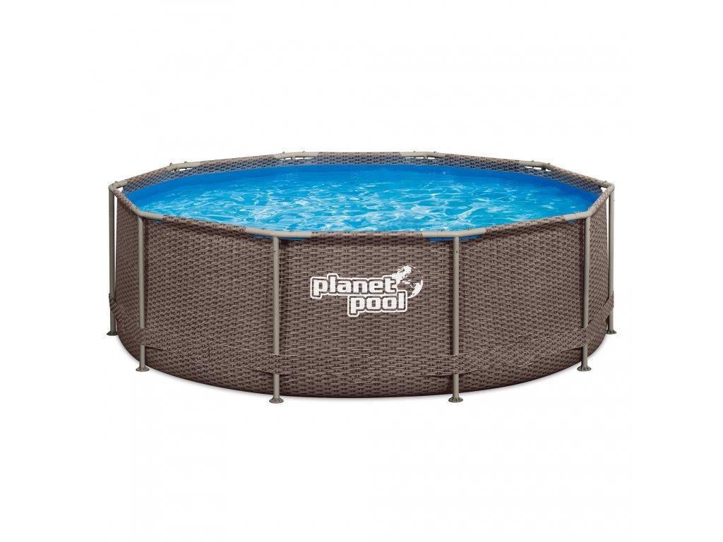 Bazén Planet Pool FRAME ratan - 366 x 99 cm0 