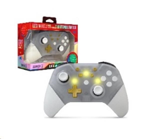 Armor3 NuChamp Wireless Controller for Nintendo Switch (Clear LED)0 