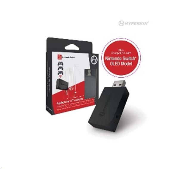 Hyperkin AlphaStar Bluetooth Adapter For Nintendo Switch/ Xbox One/ PS5/ PS4 Wireless Controllers0 
