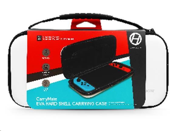 Hyperkin CarryMate EVA Nintendo Switch/ OLED/ Lite Hard Shell Case (Solid White)0 