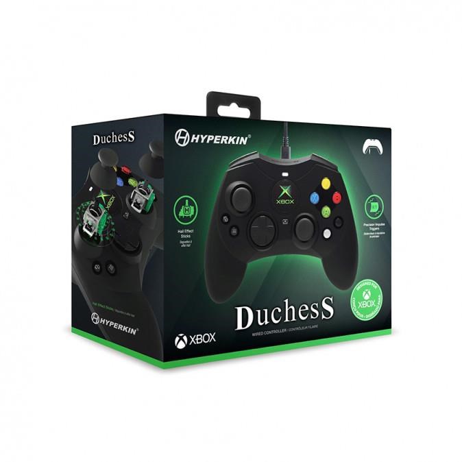Hyperkin Duchess Wired Controller for Xbox Series|One/ Win 11|10 (Black) Licensed by Xbox1 