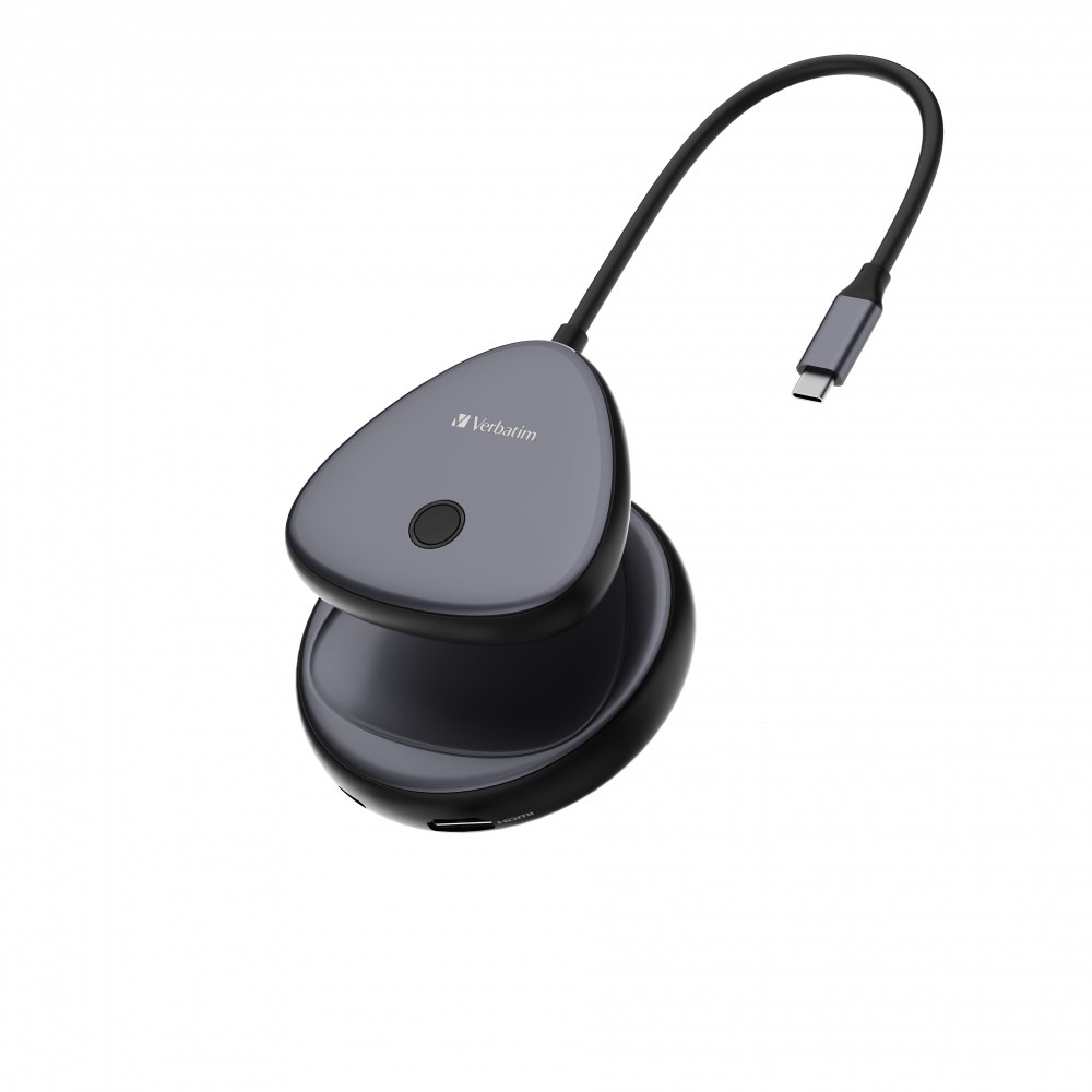 VERBATIM Display Adapter WDA-02 Share My Screen 4K,  USB-C hub0 
