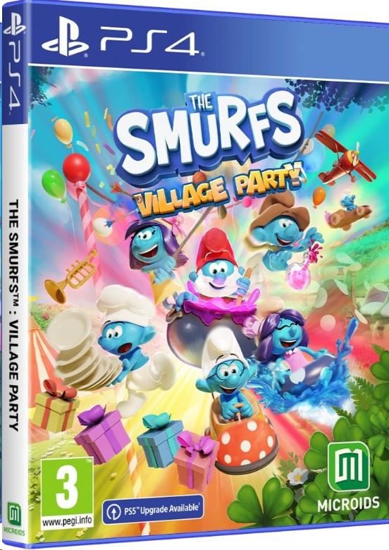 PS4 hra The Smurfs: Village Party0 