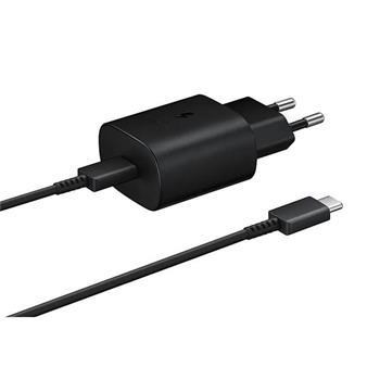 Samsung síťová nabíječka EP-TA800EBE + kabel EP-DG980BBE USB-C,  25W,  černá,  (bulk)0 