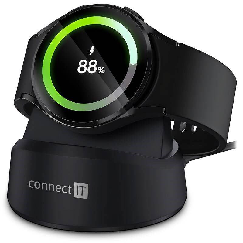 CONNECT IT Bezdrátová nabíječka WatchCharger pro Samsung Watch, Černá0 