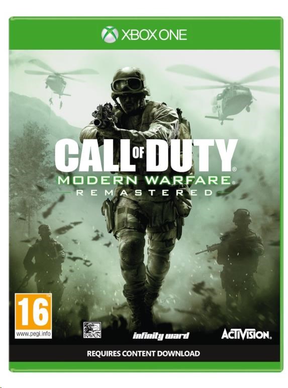 Xbox One hra Call of Duty: Modern Warfare Remastered 

0 