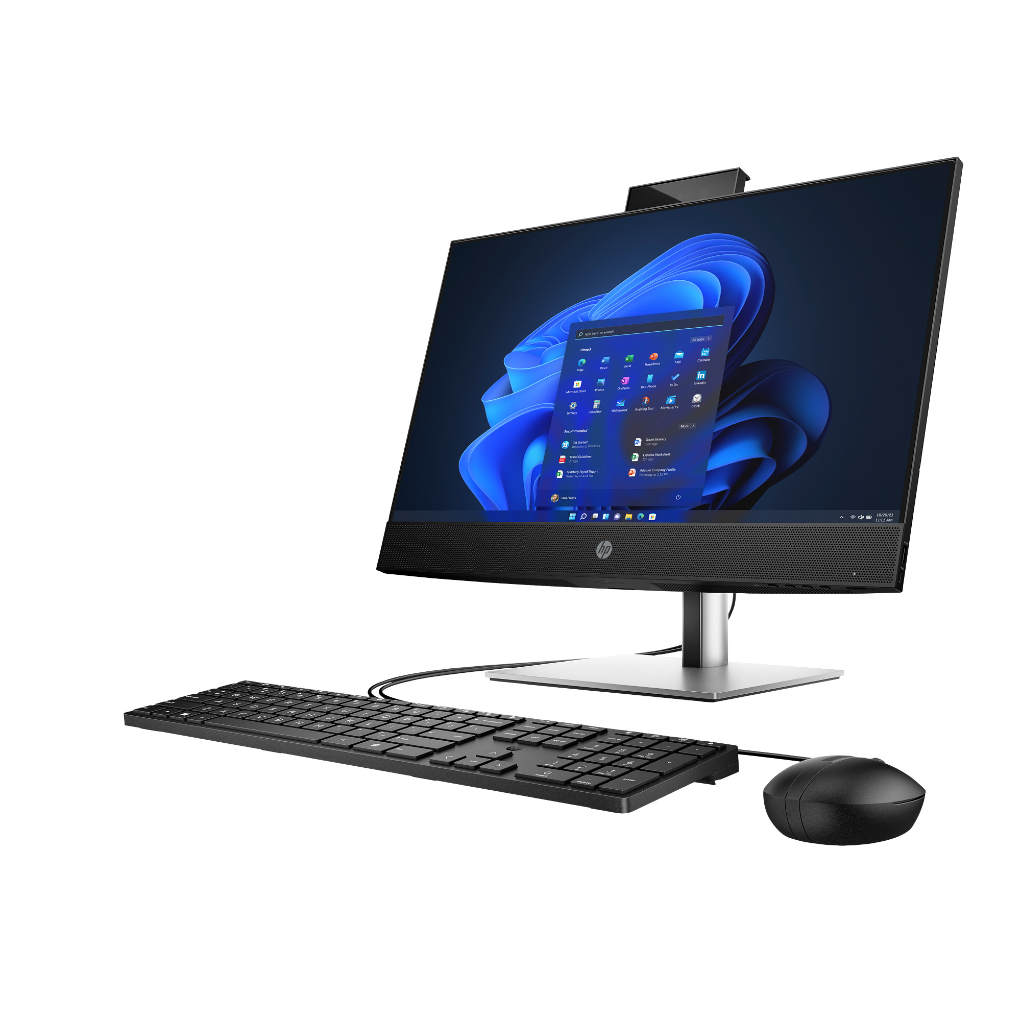 HP AIO ProOne 440G9 23.8NT i5-14500T, 16GB, 512GB, Radeon/ 2GB DP+HDMI+HDMI IN, WiFi 6E+BT, usb kl. myš, 150W, Win11Pro, 3yonsite1 