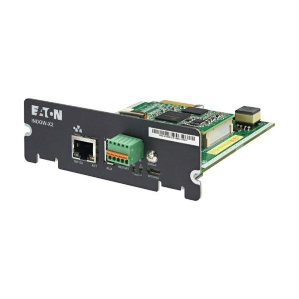 Eaton kom. karta Gigabit Indrustrial Gateway X2 Card (X-Slot), (pro BladeUPS, 9155, 9355, 9395, 9395P)0 