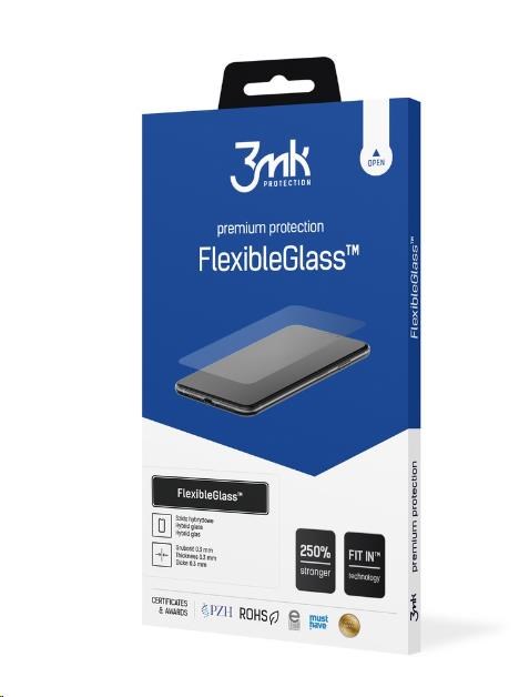 3mk hybridní sklo FlexibleGlass pro dotykový monitor, rozměr 530 x 300 mm - up to 25