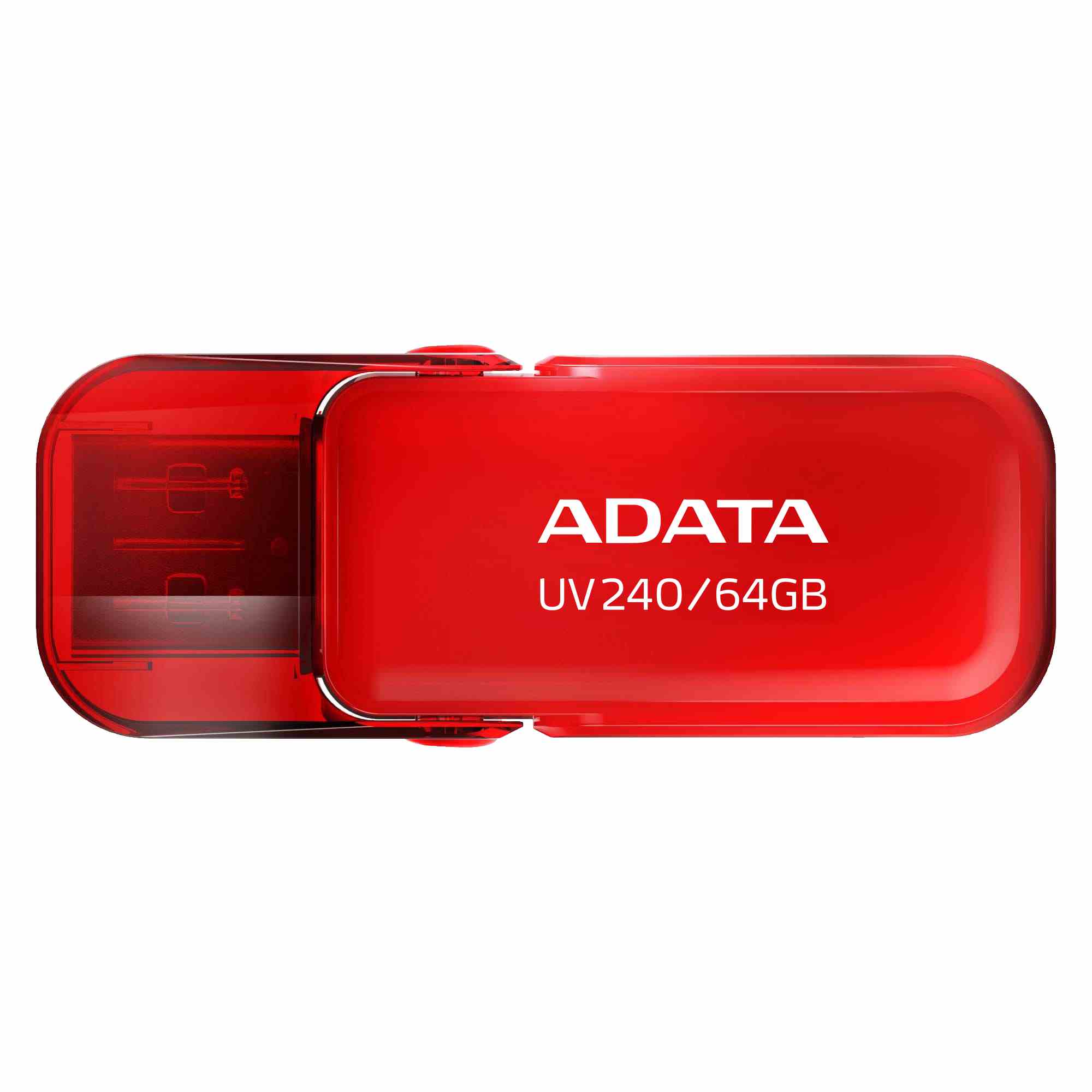 ADATA Flash Disk 64GB UV240,  USB 2.0,  červená0 