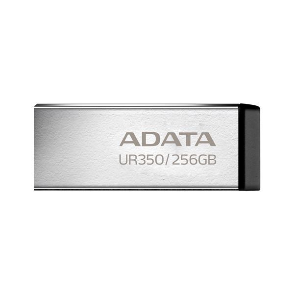 ADATA Flash Disk 256GB UR350,  USB 3.2,  stříbrno-černá0 