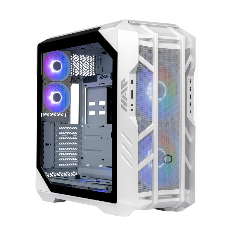 Cooler Master case HAF 700 Big-Tower,  bez zdroje,  3x 120mm ARGB Fan,  2x 200mm ARGB Fan,  bílá5 