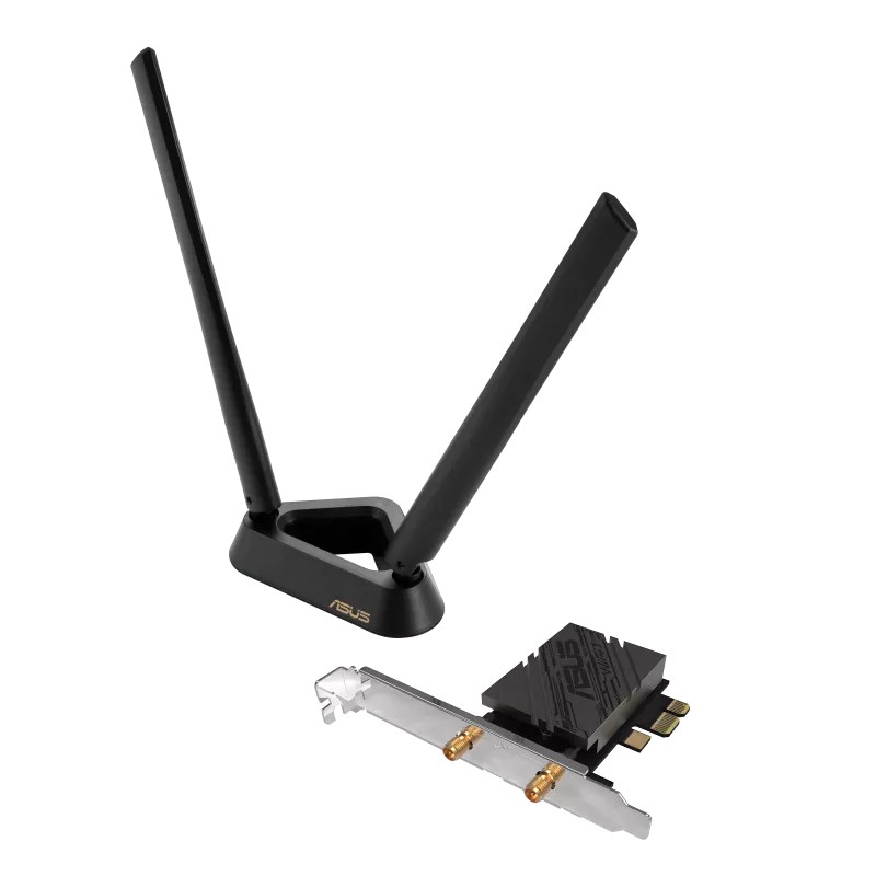 ASUS WiFi Adaptér PCIe PCE-BE92BT,  Wi-Fi 7 Adapter Card,  Bluetooth 5.40 