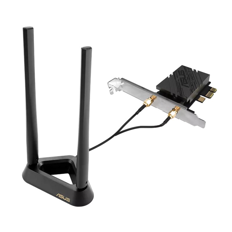 ASUS WiFi Adaptér PCIe PCE-BE92BT,  Wi-Fi 7 Adapter Card,  Bluetooth 5.43 