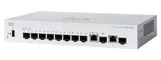 BAZAR - Cisco switch CBS350-8S-E-2G-EU (8xSFP,  2xGbE/ SFP combo, fanless) - REFRESH  - rozbaleno0 