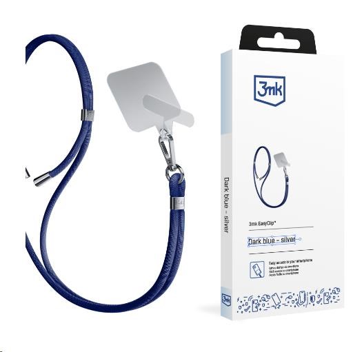 3mk EasyClip Dark Blue (silver)0 