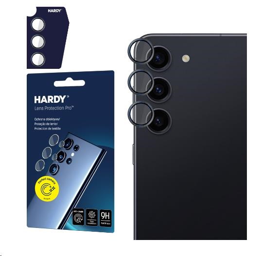 3mk ochrana kamery HARDY Lens Protection Pro pro Galaxy S23 S23+ Black0 