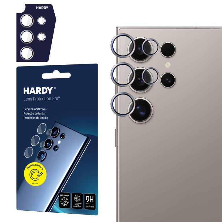 3mk HARDY Lens Protection Pro pro Samsung Galaxy S24 Ultra Gray0 