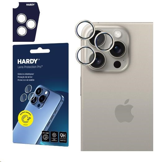 3mk ochrana kamery HARDY Lens Protection Pro pro iPhone 15 Pro Max Natural0 