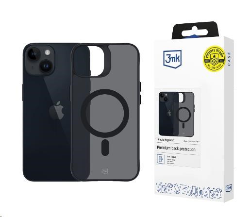 3mk ochranné pouzdro Smoke MagCase pro iPhone 13 140 