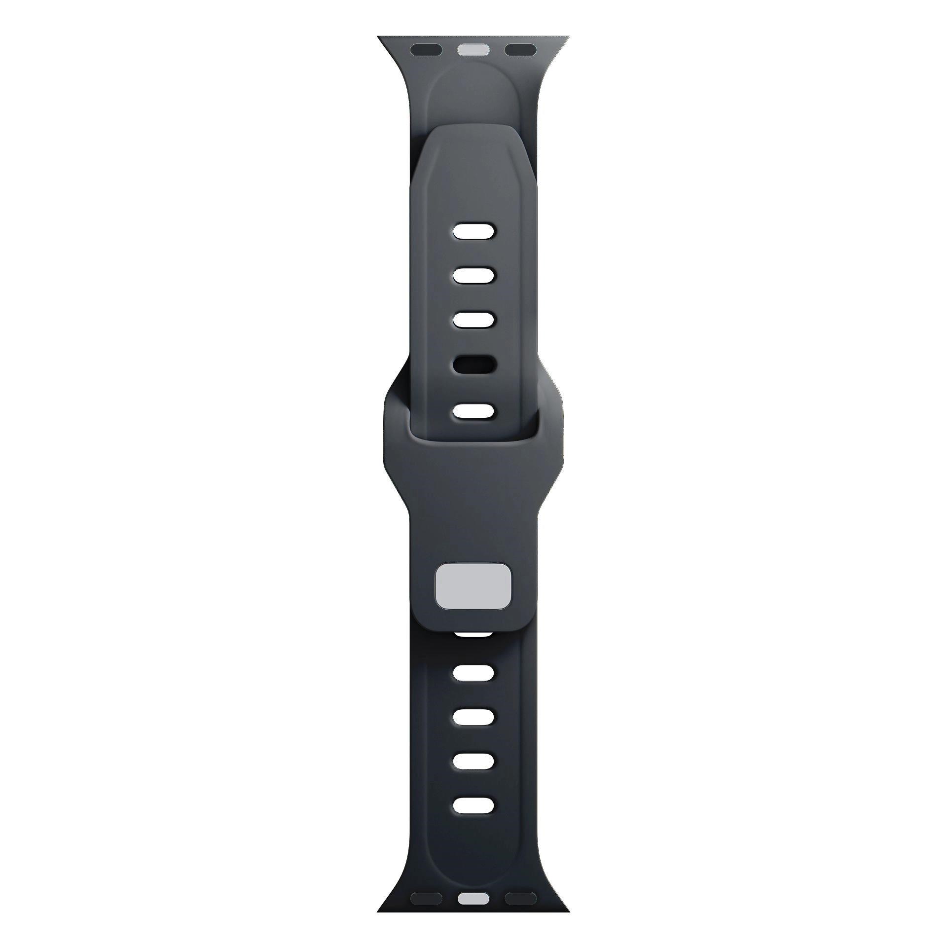 3mk Silicone Watch Strap pro Apple 38/ 40/ 41 mm Black11 