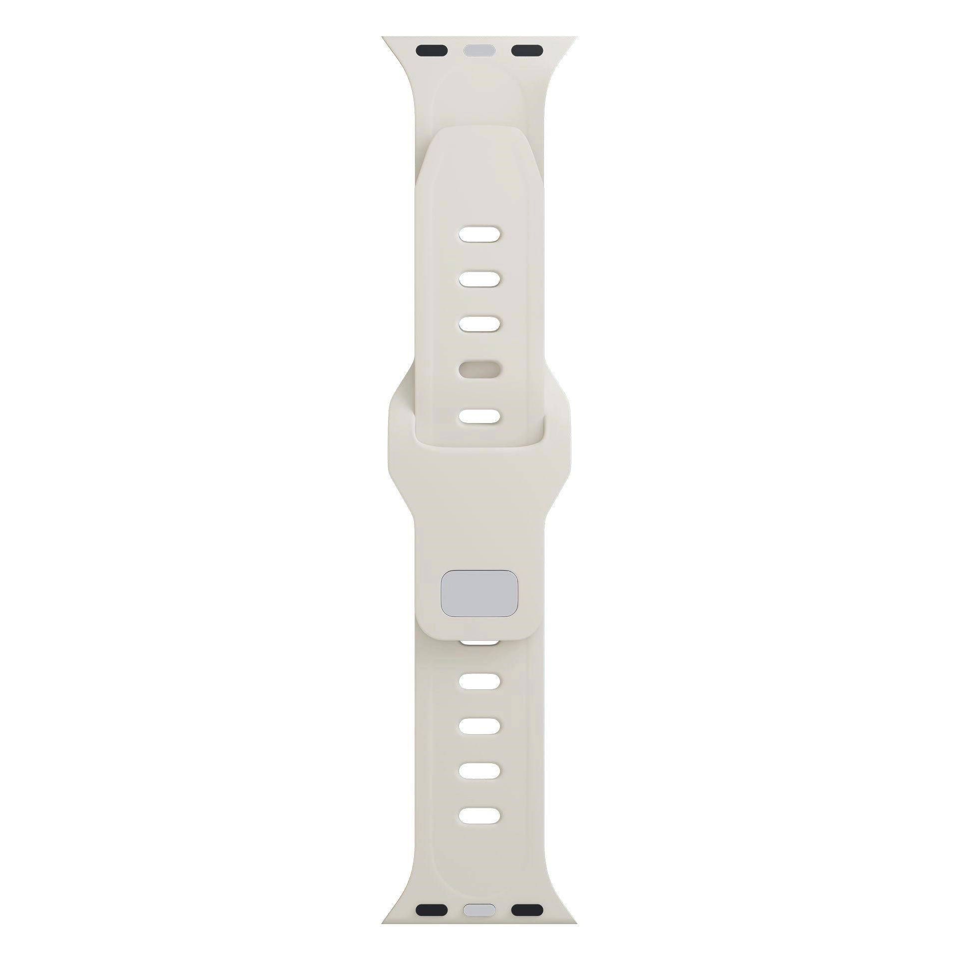 3mk Silicone Watch Strap pro Apple 38/ 40/ 41 mm Nude7 