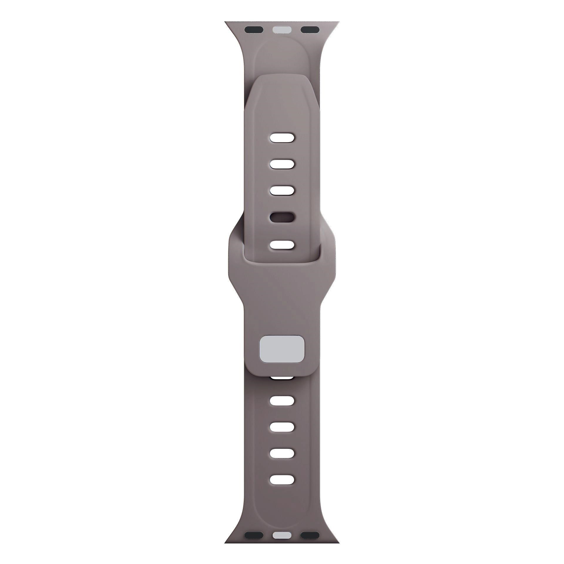 3mk Silicone Watch Strap pro Apple 38/ 40/ 41 mm Taupe7 