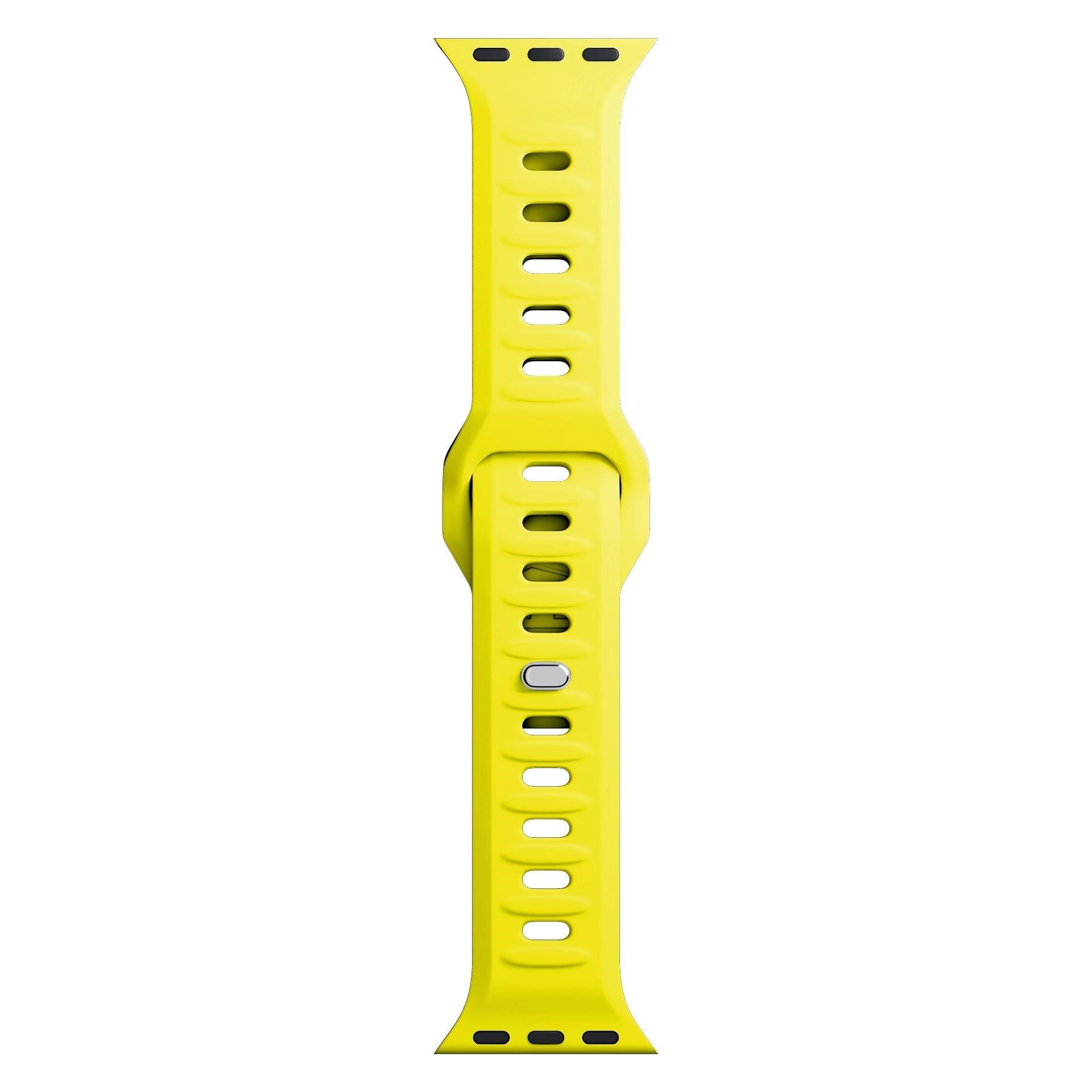 3mk Silicone Watch Strap pro Apple 38/ 40/ 41 mm Yellow5 