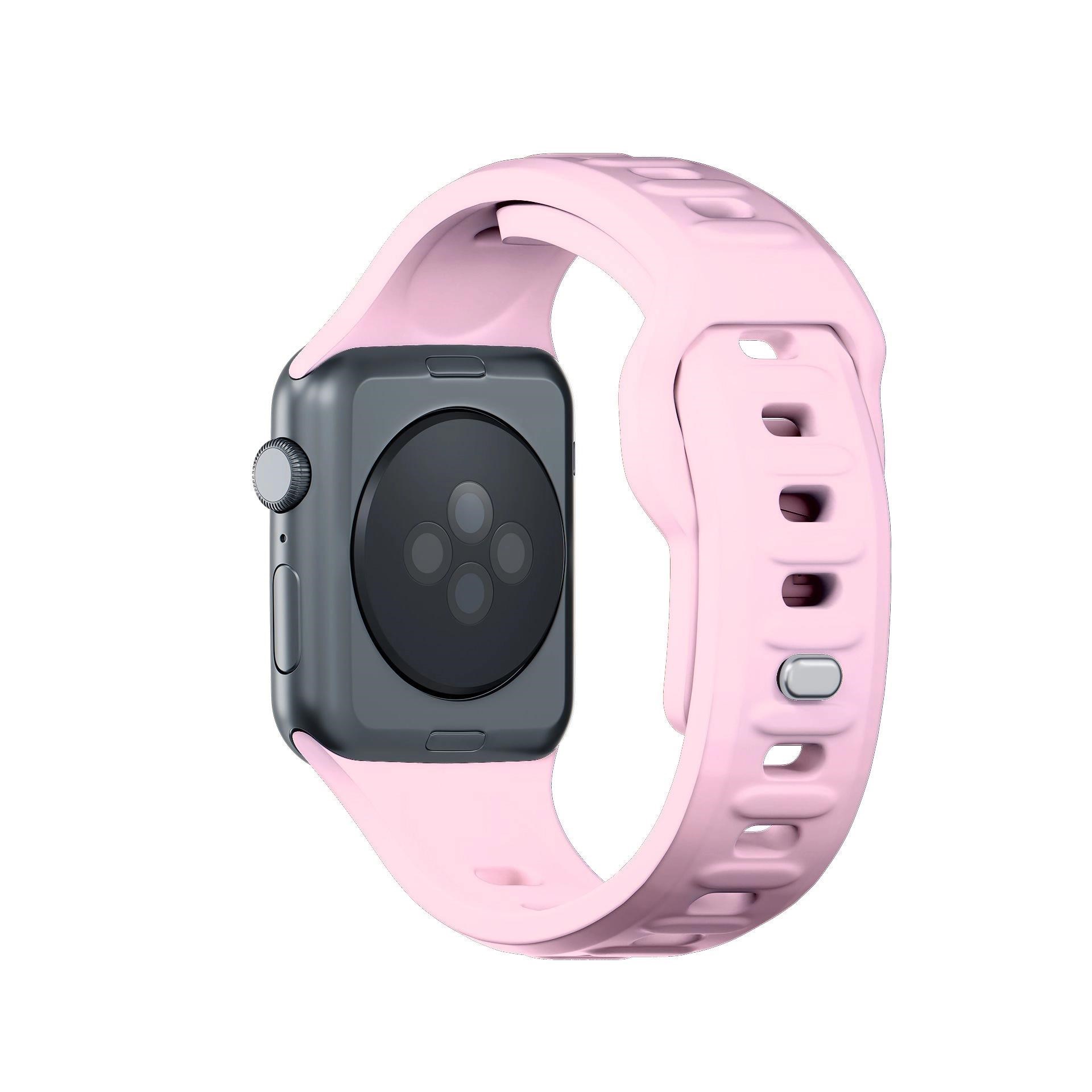 3mk řemínek Watch Strap pro Apple 42/ 44/ 45/ 49 mm Powder Pink4 
