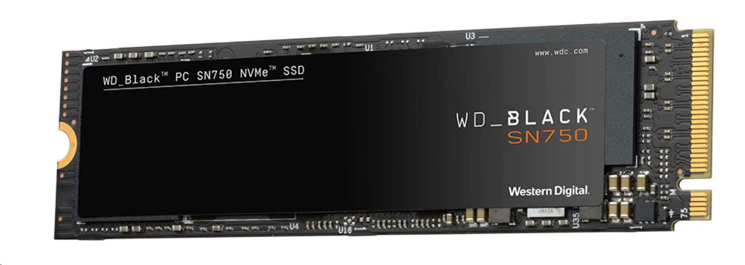 BAZAR - WD BLACK SSD NVMe 250GB PCIe SN750, Gen3 8 Gb/s, (R:3100, W:1600MB/s)0 