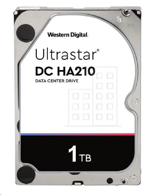 BAZAR - Western Digital Ultrastar® HDD 1TB (HUS722T1TALA604) DC HA210 3.5in 26.1MM 128MB 7200RPM SATA 512N SE0 