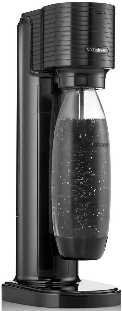 BAZAR - SodaStream Gaia Titan výrobník sody, mechanický, 1l láhev SodaStream Fuse, bombička s CO2, černý - Poškozený oba2 