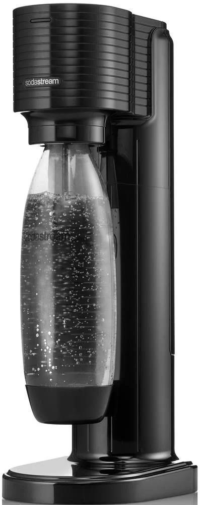 BAZAR - SodaStream Gaia Titan výrobník sody, mechanický, 1l láhev SodaStream Fuse, bombička s CO2, černý - Poškozený oba1 