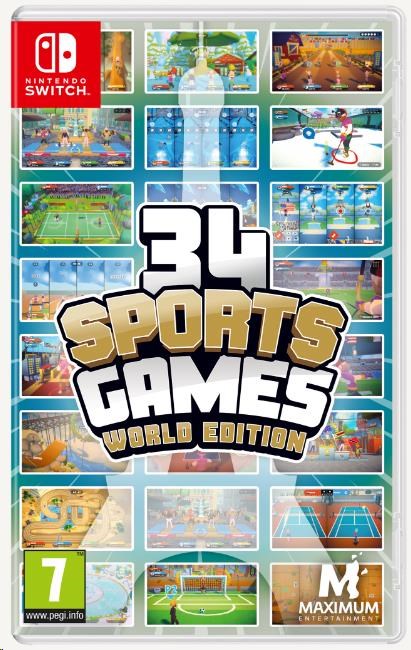 NSW hra 34 Sports Games - World Edition0 