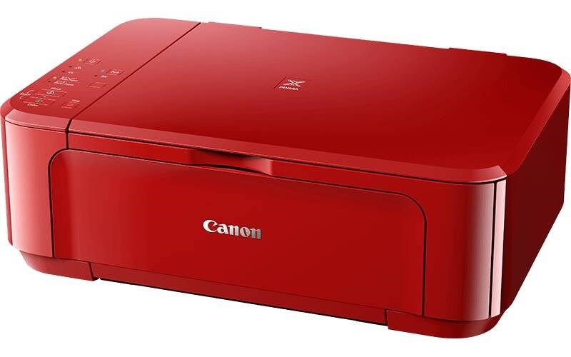 BAZAR - Canon PIXMA Tiskárna MG3650S červená - barevná,  MF (tisk, kopírka, sken, cloud),  duplex,  USB,  Wi-Fi - Poškozený oba1 