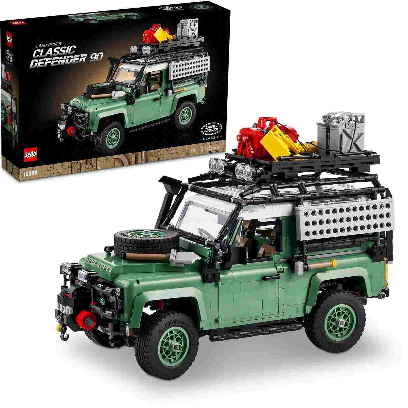 BAZAR - LEGO Icons - Land Rover Classic Defender 90 (10317) - Poškozený obal0 