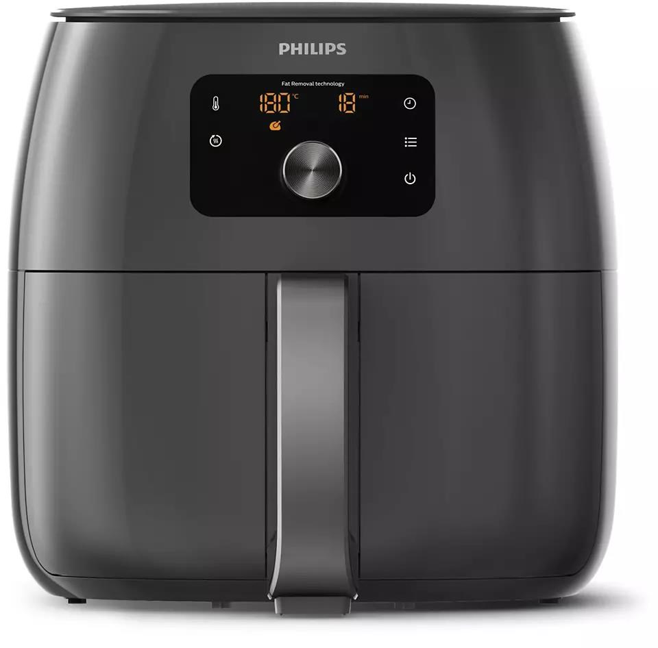 Philips Premium HD9765/ 40 horkovzdušná fritéza XXL,  2225  W,  LED displej,  technologie odstraňování tuku0 