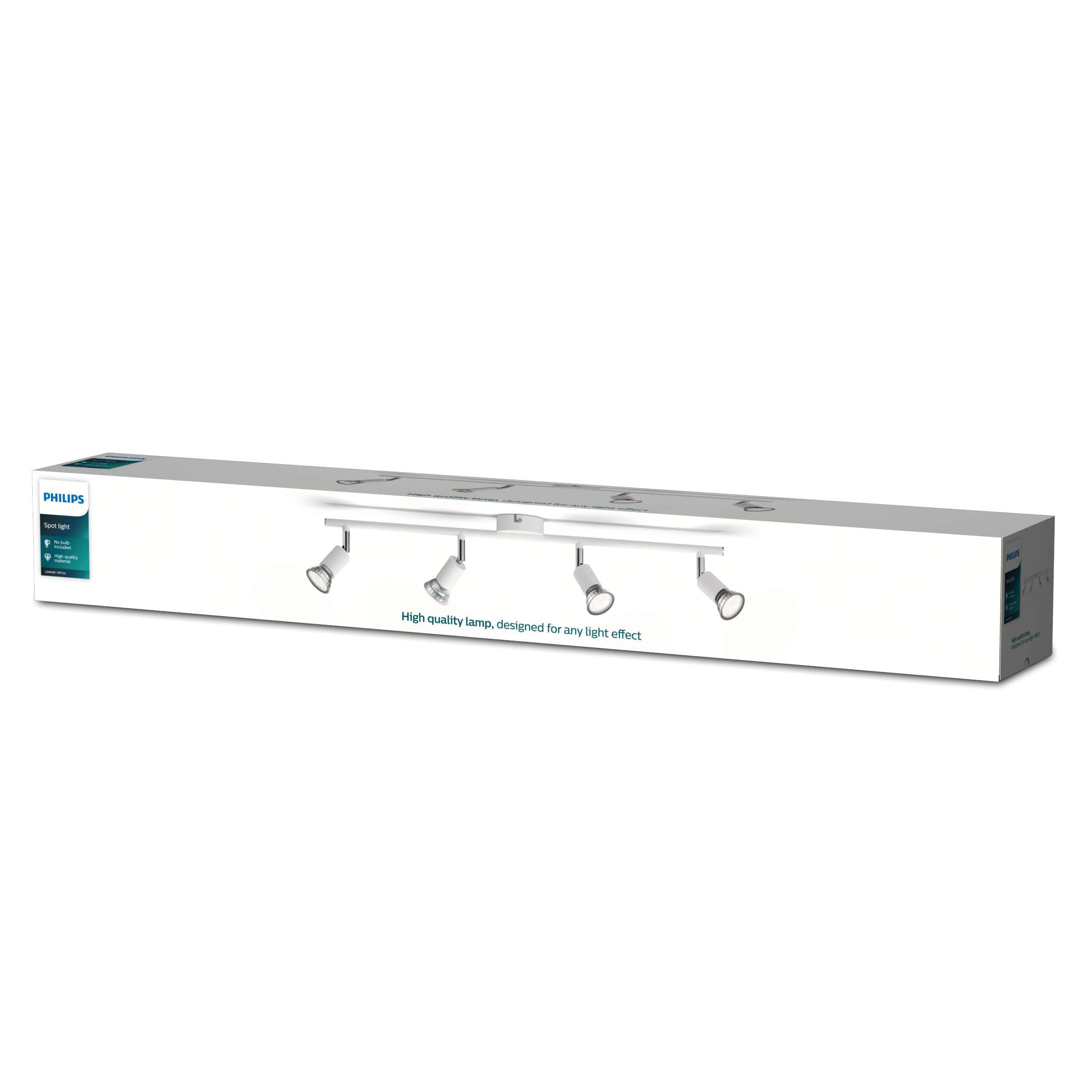 PHILIPS stropní světlo Limbali bar tube white 4x50W 230V - bílá0 