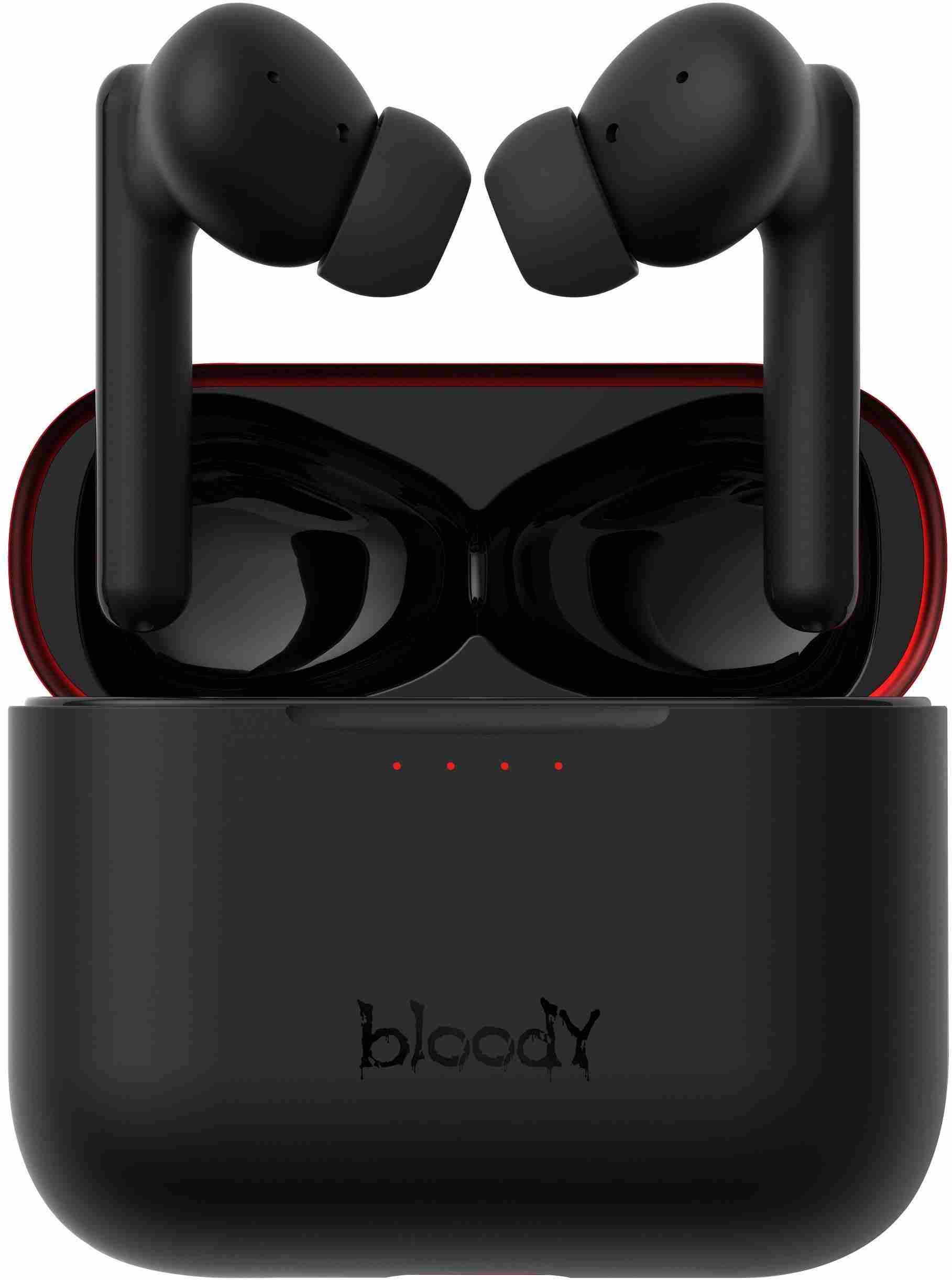 A4tech Bloody Bezdrátové sluchátka M90, TWS, Bluetooth, ANC, černá1 