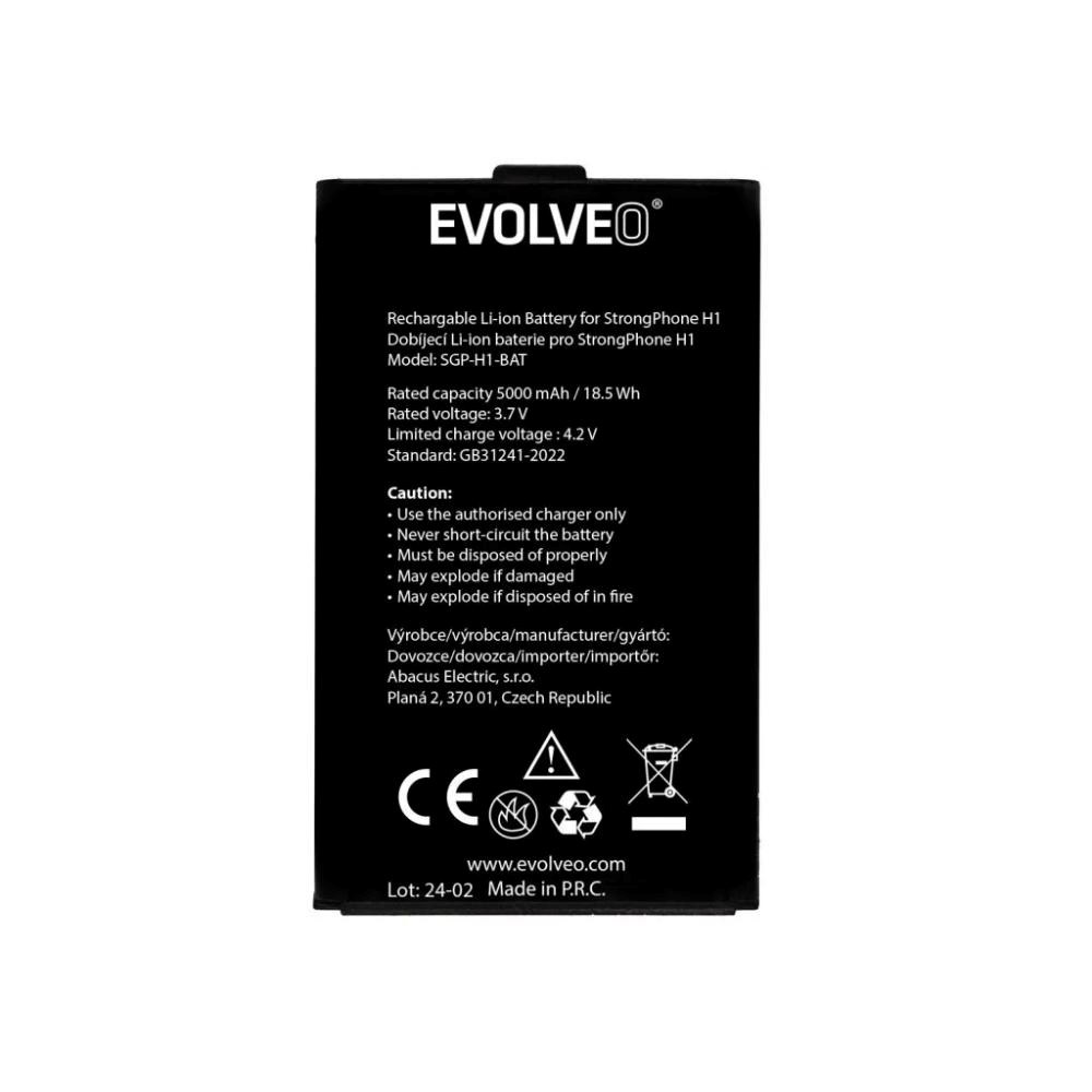 EVOLVEO originální baterie 5000 mAh pro StrongPhone H10 