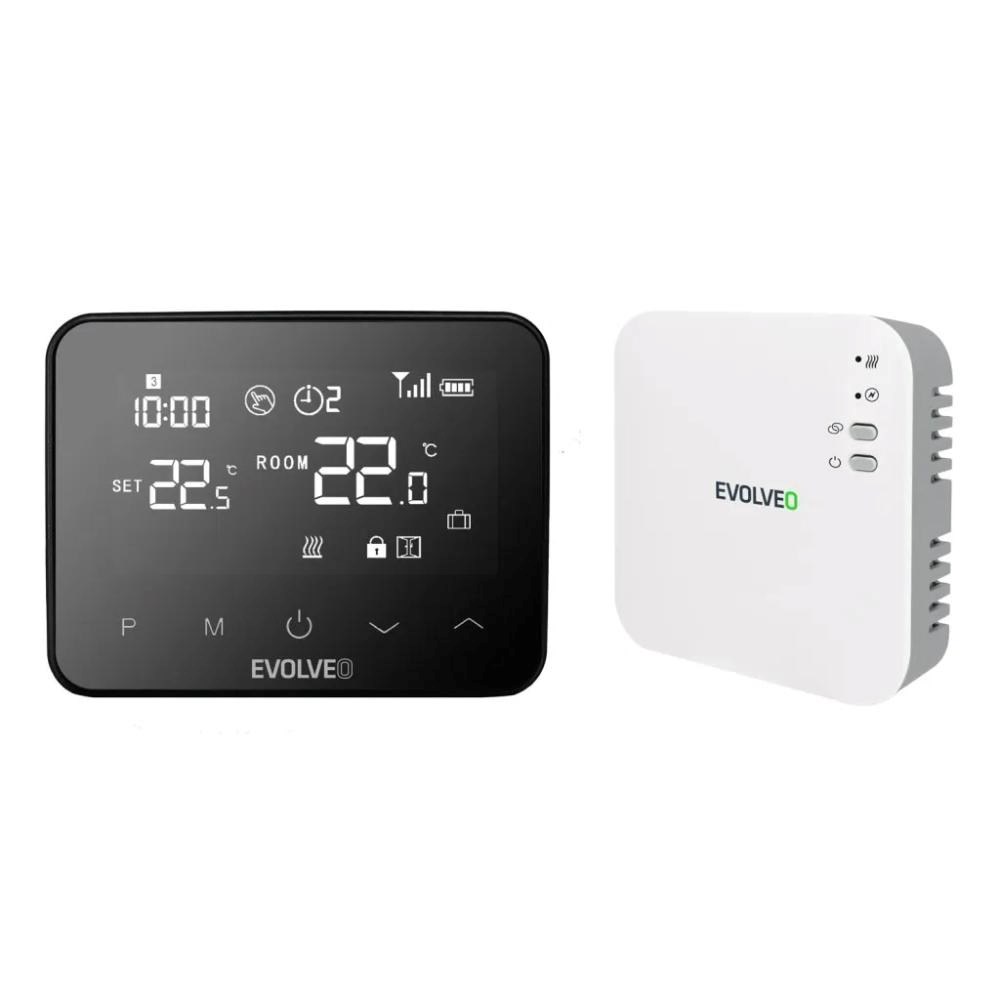 EVOLVEO Thermal,  chytrý bezdrátový programovatelný termostat2 